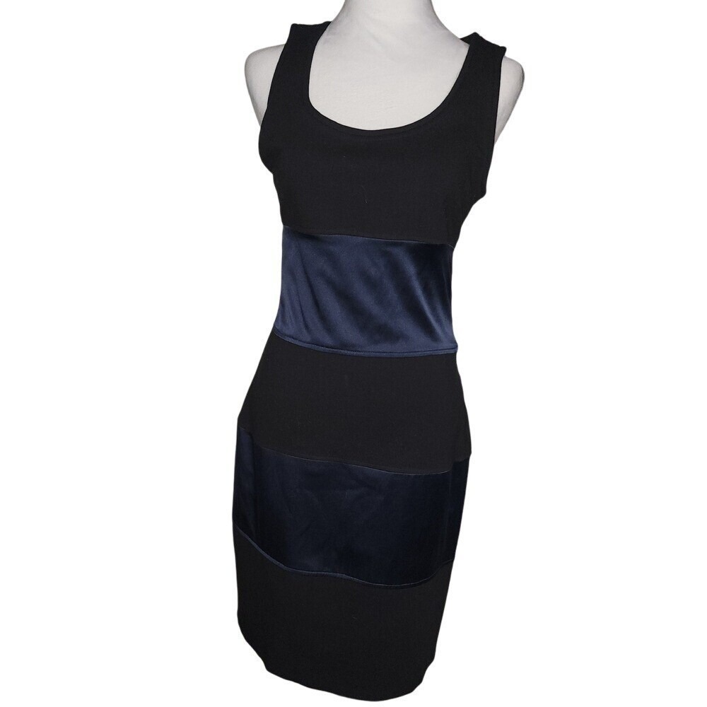 Diane von Furstenberg Dress Exclusive Norman Marcus Sheath Bodycon Black 6